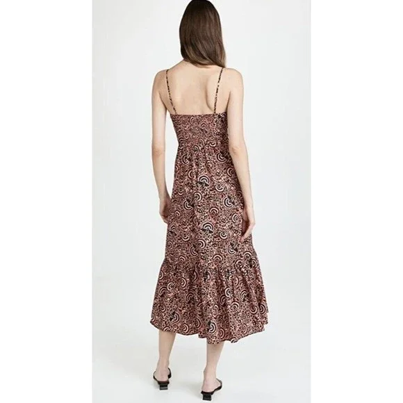 A.L.C. NWT Lilah Dress in Coral Multi Size 0 $495.00 - Picture 10 of 16